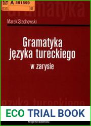 Gramatyka jezyka tureckiego w zarysie