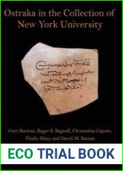 Ostraka in the Collection of New York University O.Nyu