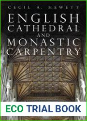English Cathedral and Monastic Carpentry