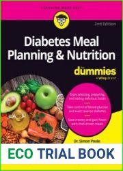 Diabetes Meal Planning & Nutrition For Dummies, 2nd Edition