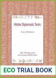 Hittite Diplomatic Texts