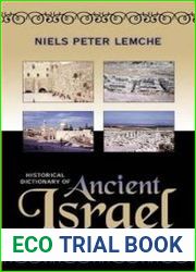 Historical Dictionary of Ancient Israel