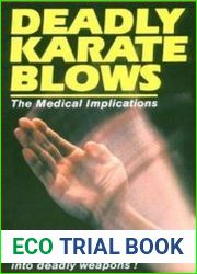 Deadly Karate Blows The Medical Implications