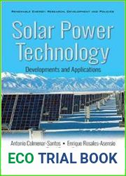Solar Power Technology Developments and Applications