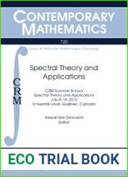 Spectral Theory and Applications