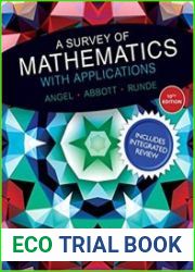 A Survey of Mathematics with Applications, 10th Edition