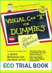 Visual C++ 6 for Dummies Quick Reference (+code)