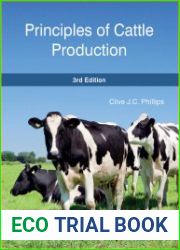 Principles of Cattle Production