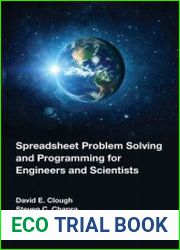 Spreadsheet Problem Solving and Programming for Engineers and Scientists