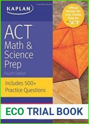 ACT Math & Science Prep Includes 500+ Practice, 4rth Edition