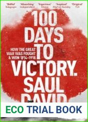 100 Days to Victory How the Great War Was Fought and Won 1914-1918