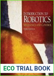 Introduction to Robotics Mechanics and Control (3rd Edition)