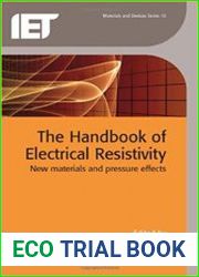 The Handbook of Electrical Resistivity New Materials and Pressure Effects
