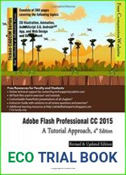 Adobe Flash Professional CC 2015 A Tutorial Approach