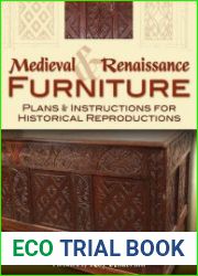 Medieval & Renaissance Furniture Plans & Instructions for Historical Reproductions