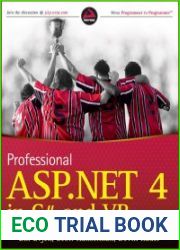 Professional ASP.NET 4 in C# and VB
