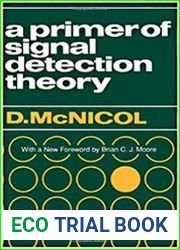 A Primer of Signal Detection Theory