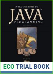 Introduction to Java Programming, Brief Version, 9th Edition
