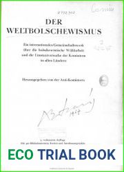Der Weltbolschewismus / Всемирный большевизм