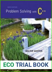 Problem Solving with C++, Ninth edition