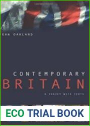 Contemporary Britain A Survey With Texts