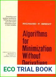 Algorithms for Minimization without Derivatives