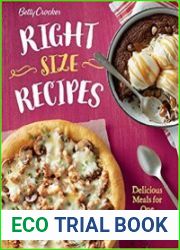 Betty Crocker Right-Size Recipes Delicious Meals for One or Two