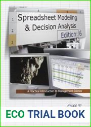 Spreadsheet Modeling & Decision Analysis