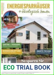 Energiesparhauser + okologisch bauen