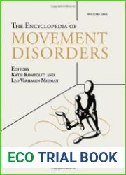 The Encyclopedia of Movement Disorders