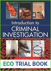 Introduction to Criminal Investigation
