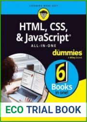 HTML, CSS, & javascript All-in-One For Dummies