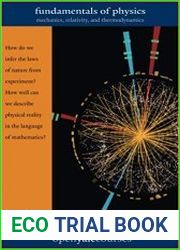 Fundamentals of Physics Mechanics, Relativity, and Thermodynamics
