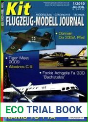 Kit Flugzeug-Modell Journal 2010-01