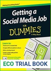 Getting a Social Media Job For Dummies