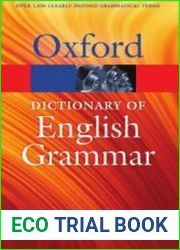 The Oxford Dictionary of English Grammar. Second Edition