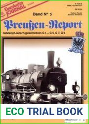 Nassdampf-Guterzuglokomotiven G1 - G5, G7, G9 (Eisenbahn Journal Archiv Preussen-Report №5)