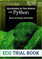 Introduction to Data Science with Python Basics of Numpy and Pandas