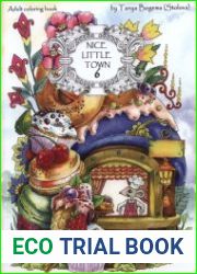 Nice Little Town 6 Adult Coloring Book