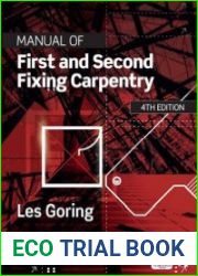 Manual of First and Second Fixing Carpentry Fourth Edition