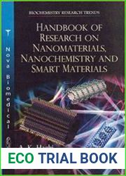 Handbook of Research on Nanomaterials, Nanochemistry & Smart Materials