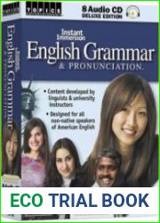 Instant Immersion English Grammar & Pronunciation (Аудиокурс 8 CD)