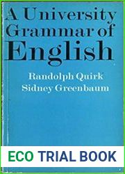 A University Grammar of English