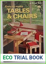 Easy to Make Tables and Chairs