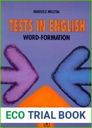 Tests in English - Word formation