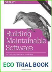 Building Maintainable Software, Java Edition