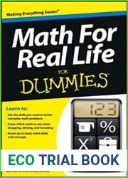 Math For Real Life For Dummies