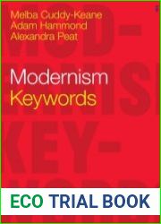 Modernism keywords. First Edition
