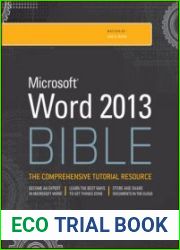 Word 2013 Bible