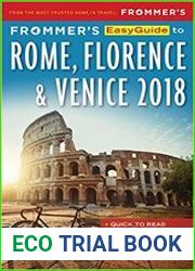 Frommer|s EasyGuide to Rome, Florence and Venice 2018